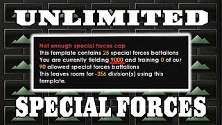 UNLIMITED Special Forces Exploit! [Explaining Exploits] HOI4- Hearts Of Iron 4