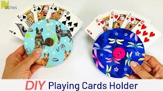 DIY Playing Cards Holder  -  Quick and Easy Christmas Gift to Make or Sew to Sell