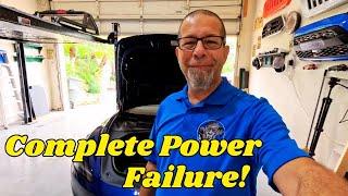 Exiting A Tesla With A Complete Power Failure