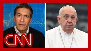 Dr. Gupta breaks down the big concern with Pope Francis' health