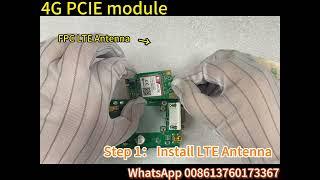 SIMCOM A7670E pcie, LTE CAT1 LGA MODULE