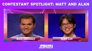 Contestant Spotlight: Matt and Alan | JEOPARDY!