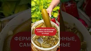 Ферментированные , квашеные огурцы