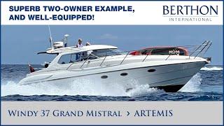 [OFF MARKET] Windy 37 Grand Mistral (ARTEMIS), with Hugh Rayner - Yacht for Sale - Berthon Int.