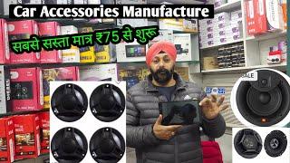 Car Accessories Wholesale Market In Delhi |  Speaker's, amplifier, bass tube, display, car stereo