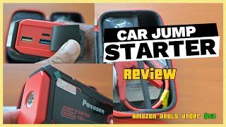 Povasee Car Jump Starter Review....Amazon Deals under $50