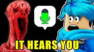 This ROBLOX Game CAN HEAR YOU