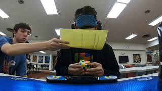 3:01.01 5x5x5 Blindfolded World Record (Former)