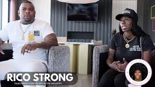 RICO STRONG TALKS ABOUT HOW HE GOT IN THE INDUSTRY (PART 1 OF 3)