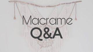 Macrame Q&A: Is Macrame OVER?