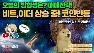 비트코인 실시간, 비트,이더 상승 중! 코인 반등! 오늘의 방향성은? 매매전략 6/24 아침#비트코인 #비트코인실시간 #이더리움 #리플 #cryptocurrency #차트분석