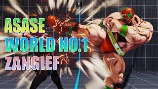 ASASE World No.1 Zangief sf5 Season5 SF5 FGWX  StreetFighter5 sfv sf5ce