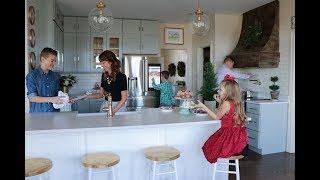 Hanging Kitchen Cabinets with Custom Service Hardware