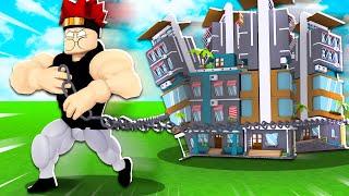 CEL MAI FORTOS OM! Roblox Strongman Simulator