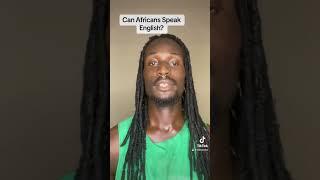 We Don’t SPEAK ENGLISH….. Debunking African Stereotypes with #sarcasm #shorts