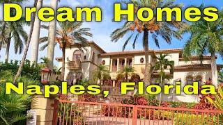 Dream Homes In Naples Florida. Mansions Homes Real Estate Naples Florida [4K]