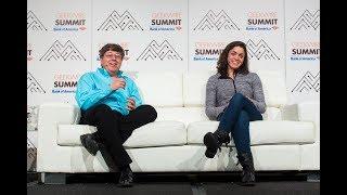 AI experts Oren Etzioni and Shivon Zilis at the 2016 GeekWire Summit