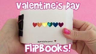 Valentine's Day FLIPBOOK compilation! (5 years of valentine flipbooks)