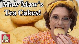 5 Ingredient - Maw Maw's Tea Cakes - Old Fashioned - Cooking From Scratch Recipe