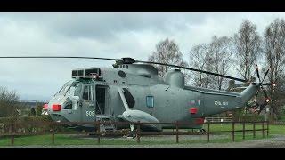 2 nights spent in a Sea King Helicopter. Video tour.