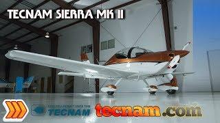 TECNAM Sierra MK 11, low wing, all metal, light sport aircraft.