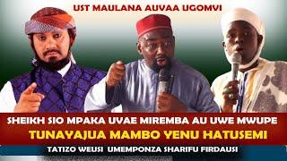 UST MAULANA AMVAA SHEKH KISHKI SHEKH SIO AVAE MIREMBA AU MWEUPE HUYU NI SHARIFU KWELI HUSDA MBAYA