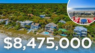 INSIDE a $8,475,000 Hilton Head Island Oceanfront Masterpiece | Luxury Home Tour | Golden Homes