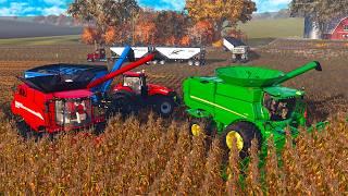 Harvesting Over $1,000,000 of Corn in ONE Field! (FS25 RP 7)