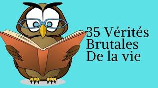 35 vérités brutales de la vie, dont personne ne veut dire | L'école de la vie