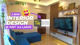 2BHK Interior Project In Horamavu done by TECHNOWOOD INTERIORS For More Info Contact Us️ 8050939682