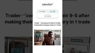  One Trade, Manager's Salary!  Watch the Power of Trading  #tradinglifestyle #memes #trader
