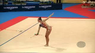 HALKINA Katsiaryna (BLR) - 2018 Rhythmic Worlds, Sofia (BUL) - Qualifications Clubs