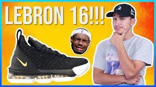 NIKE LEBRON 16 LEAK! Review & First Impressions