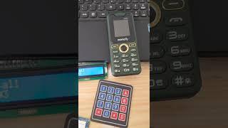 homemade phone call using gsm and arduino #arduino #arduinoproject #phone #homecalling