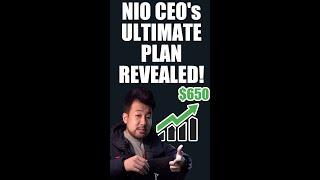 NIO STOCK TO $650 long term NIO's Ultimate Plan Revealed! #SHORTS