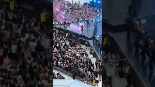 gender reveal at the SKZ's concert  #straykids #hyunjin #SKZ #felix #shorts