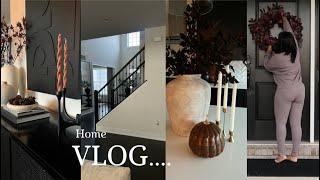 VLOG : GETTING MY HOME TOGETHER | UN-DECORATE WITH ME | TAKING DOWN MY FALL DECOR