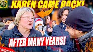 Karen Came Back to Educate Muslim, Educated!Mansur Speaker's corner