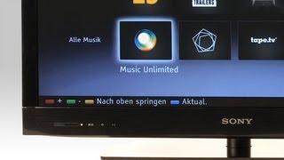 Smart-TVs im Test: Sony Bravia Internetvideo