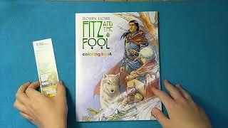 Fitz and the Fool flip through I Обзор раскраски Fitz and the Fool