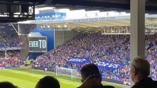 Stunning atmosphere inside Goodison Park before kick-off