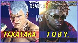 Tekken 8 (Ver.2.02) | TakaTaka (Bryan) vs Toby (Eddy) Ranked Matches