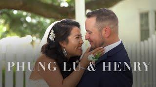 Cinematic Wedding Day at Plantation | Louisiana Wedding Video | Phung + Henry