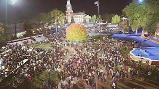 Time lapse video shows Harris’ crowd dispersing at Howard University | NBC4 Washington