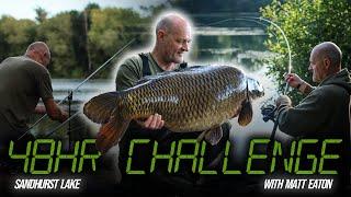 HOW TO CATCH HUGE CARP FROM WEEDY LAKES | Matt Eaton's 48 hour challenge at Sandhurst Lake!