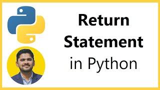 Return Statement in Python | Amit Thinks