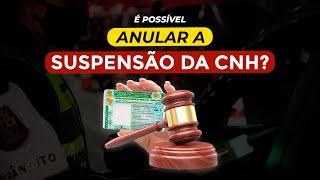 Vale a pena RECORRER da suspensão da CNH?