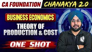 Business Economics: Theory of Production and Cost | CA Foundation Chanakya 2.0 Batch 