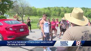 'Battle in the Brook' raises money for two families in need