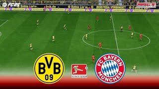 Borussia Dortmund vs Bayern Munich | Bundesliga 24/25 | Full Match | FC 24 Game Simulation